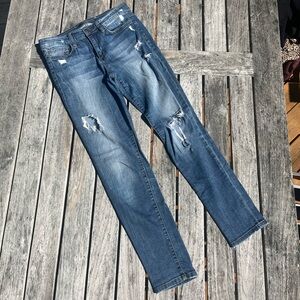 Joe’s Jeans Distressed Denim Skinny Blue Jeans